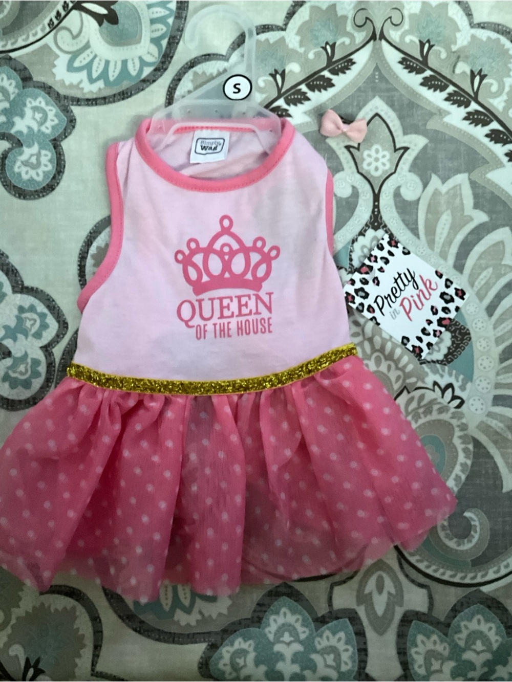 Queen of the House Pink Tutu Dress
